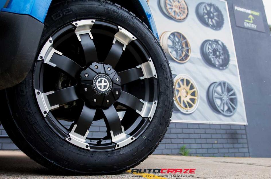 MITSUBISHI TRITON AX191 SATIN BLACK MACHINED