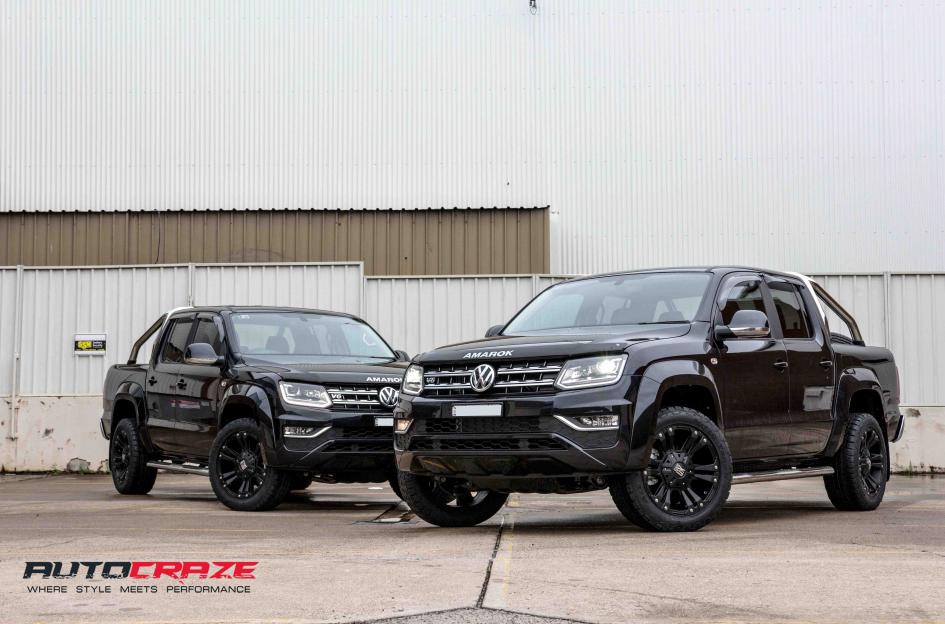 VOLKSWAGEN AMAROK MONSTER XD 2 MATTE BLACK