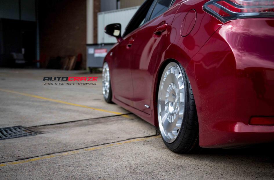 LEXUS CT200H CCV SILVER MACHINED FACE