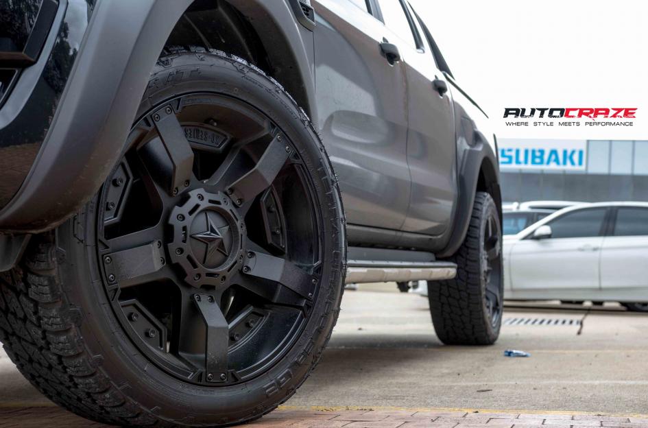 FORD RANGER ROCKSTAR XD 2 MATTE BLACK 3