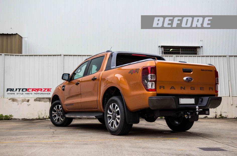 FORD RANGER CLEAVER GLOSS BLACK MILLED ACCENTS