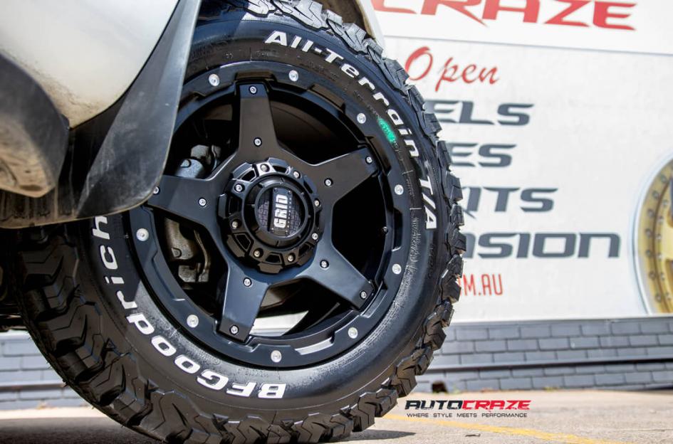 FORD RANGER GD04 MATTE BLACK