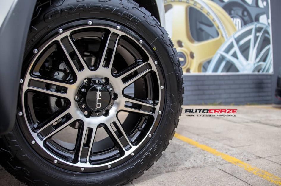 MAZDA BT 50 HE900 GLOSS BLACK MACHINED
