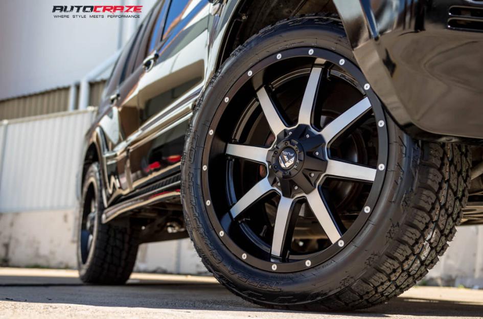 MITSUBISHI PAJERO MAVERICK BLACK MACHINED FACE