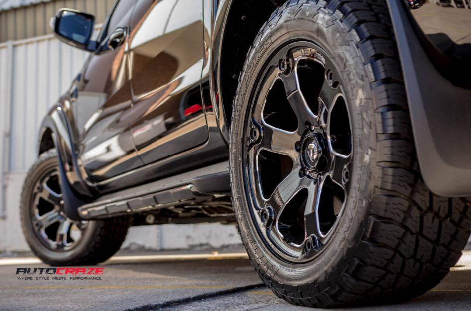 FORD RANGER BEAST GLOSS BLACK MILLED ACCENTS