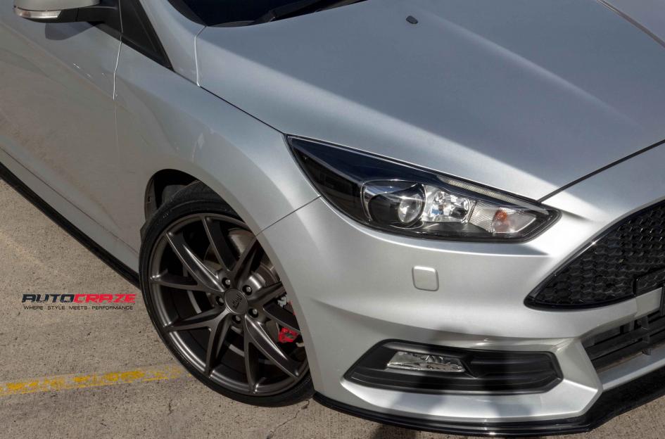 FORD FOCUS  5 STUD  MISANO MATTE GUN METAL