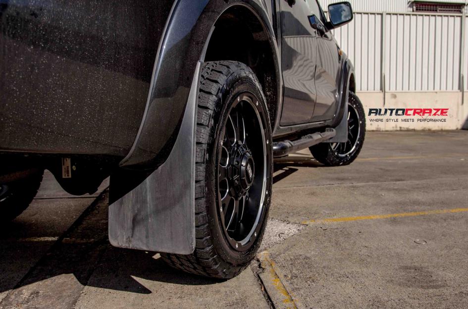 FORD RANGER GD02 MATTE BLACK MACHINED FACE