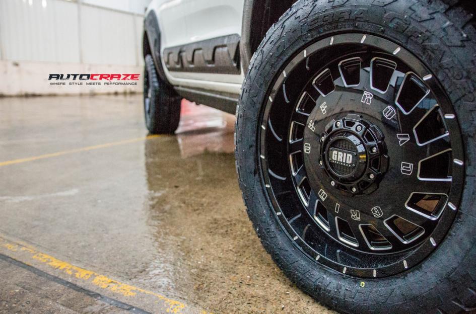 FORD RANGER GD03 GLOSS BLACK MILLED ACCENTS 6