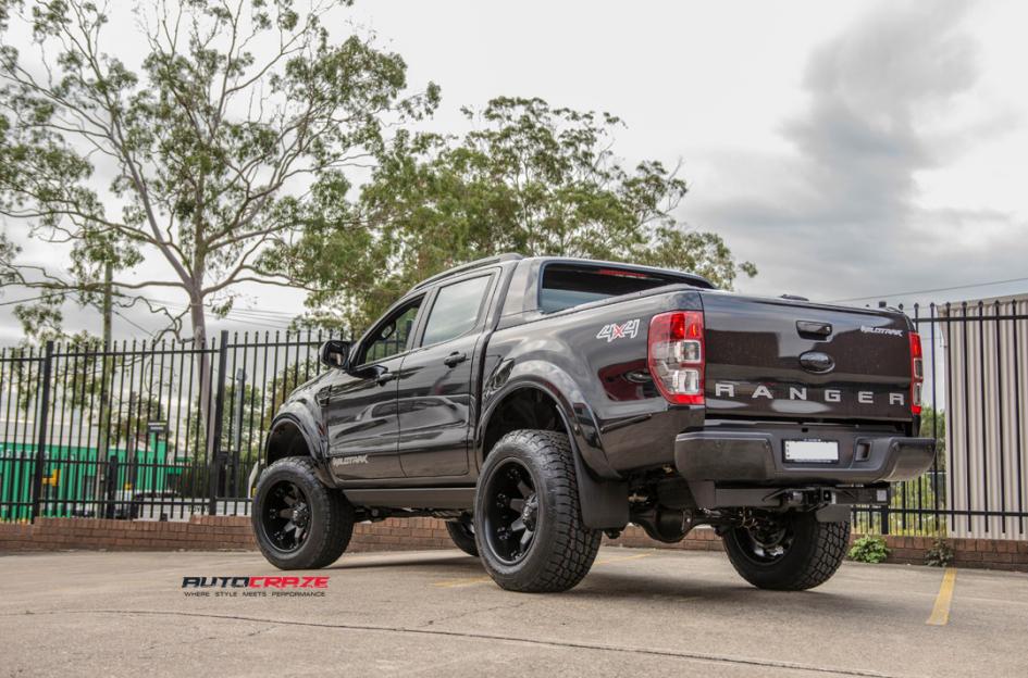 FORD RANGER OCTANE MATTE BLACK 4