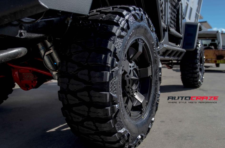 JEEP WRANGLER ROCKSTAR XD 2 MATTE BLACK