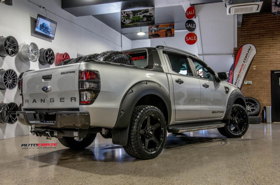 FORD RANGER GD04 MATTE BLACK