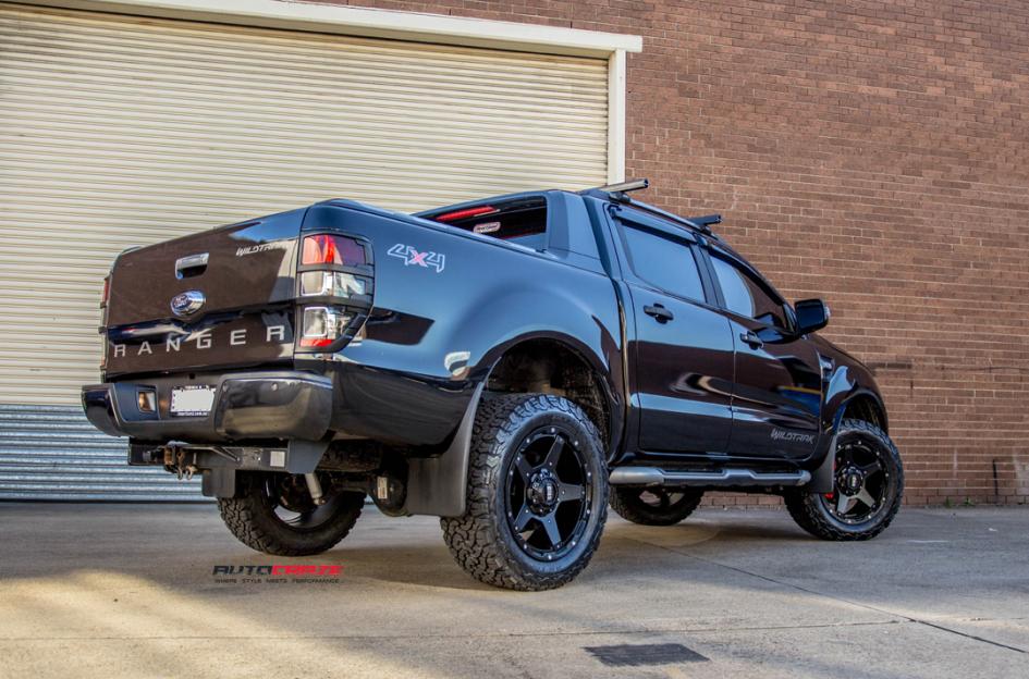 FORD RANGER GD04 MATTE BLACK 3