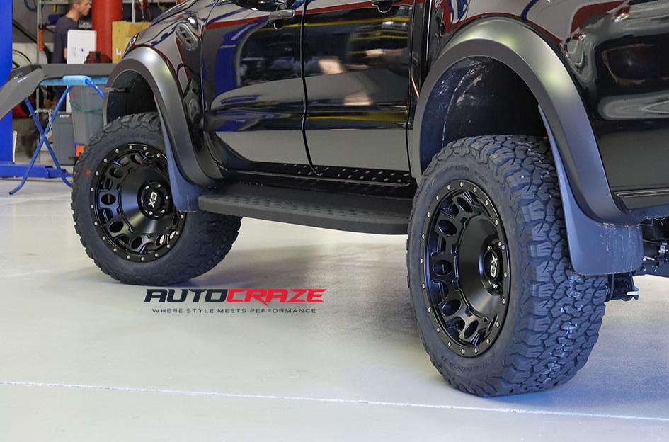 FORD RANGER RAPTOR HOLESHOT XD SATIN BLACK