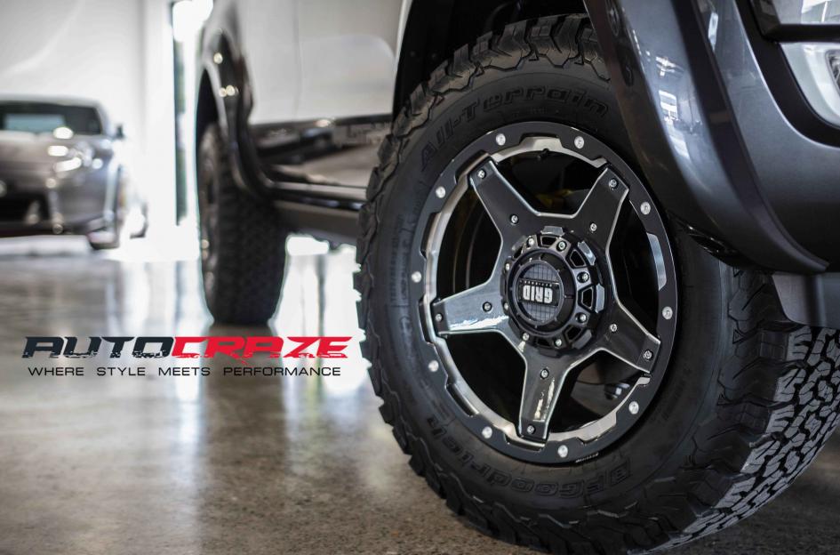 FORD RANGER GD04 GRAPHITE WITH MILLED ACCENTS