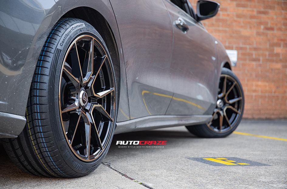 FORD FOCUS 5 STUD SC51 BLACK MILLED