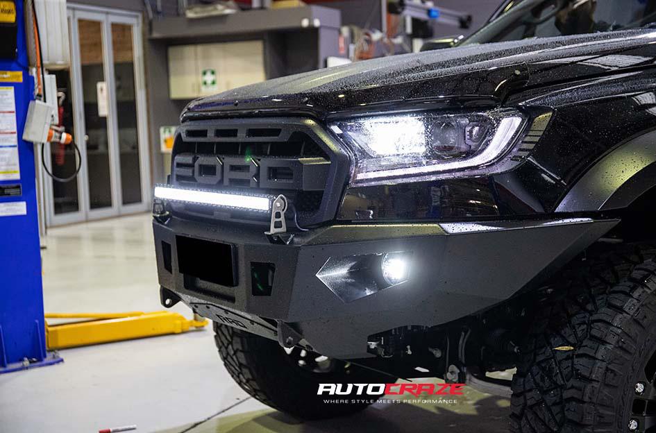 FORD RANGER RAPTOR MONSTER XD MATTE BLACK