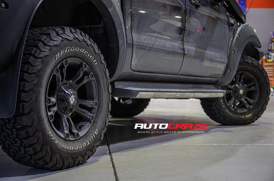 FORD RANGER BROOKLYN BLACK MACHINED WITH DARK TINT