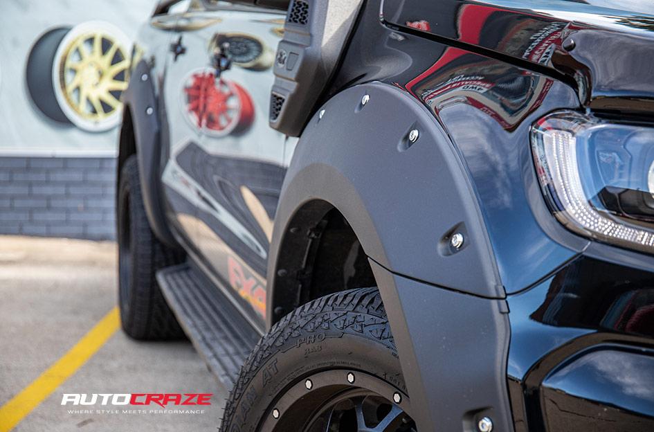 FORD RANGER HURRICANE MATTE BLACK