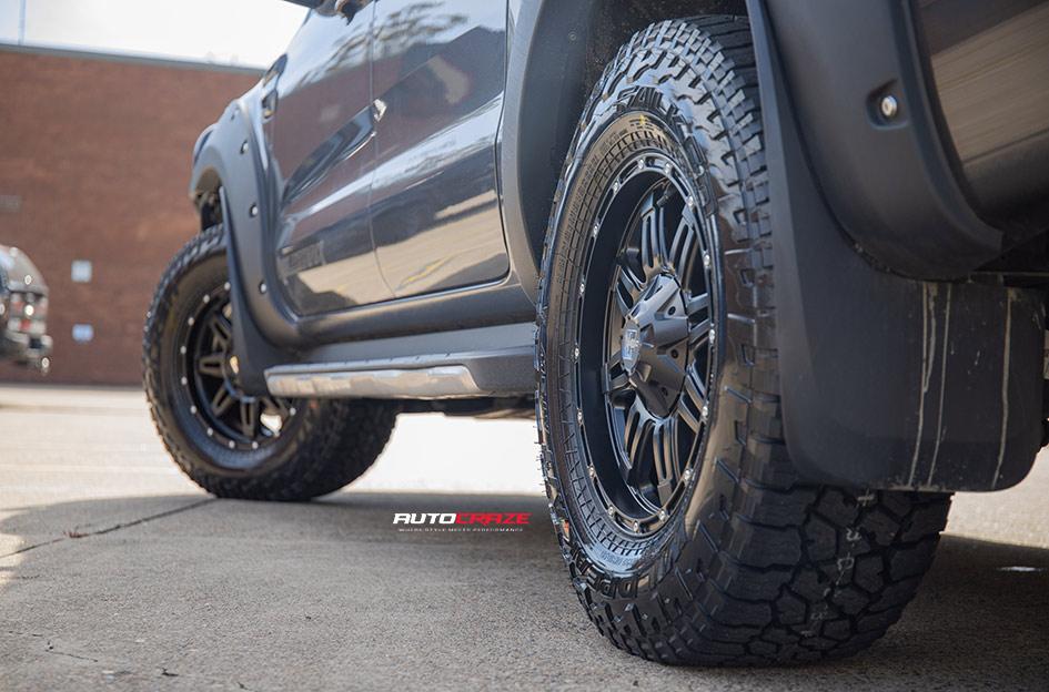 FORD RANGER RENEGADE V2 MATTE BLACK