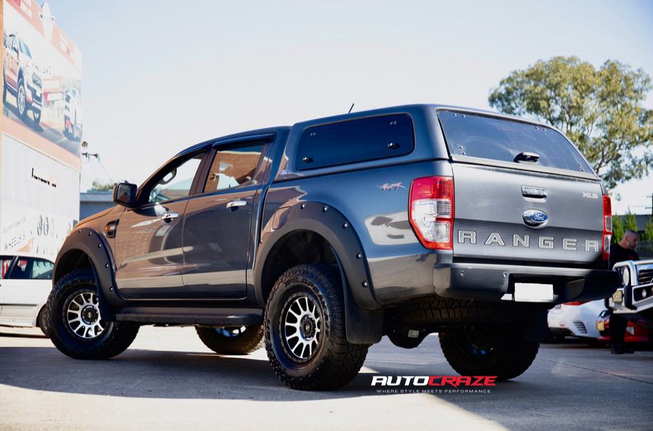 FORD RANGER PODIUM SATIN MACHINE FACE BLACK LIP
