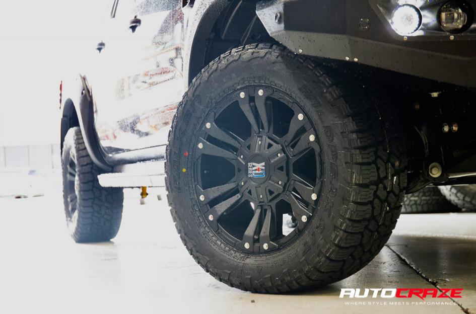 FORD RANGER MONSTER XD MATTE BLACK