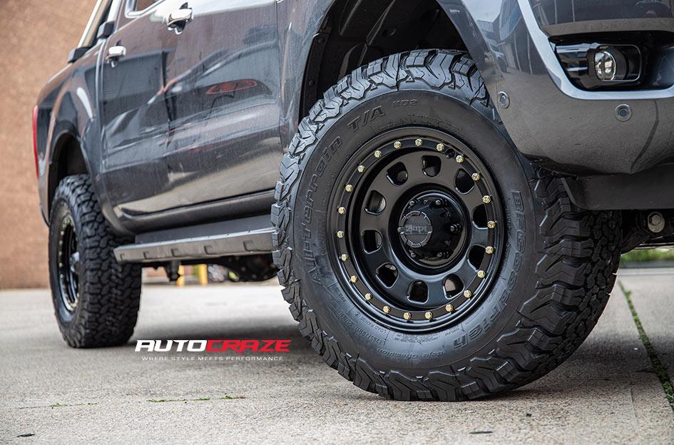 FORD RANGER D LOCKER BLACK