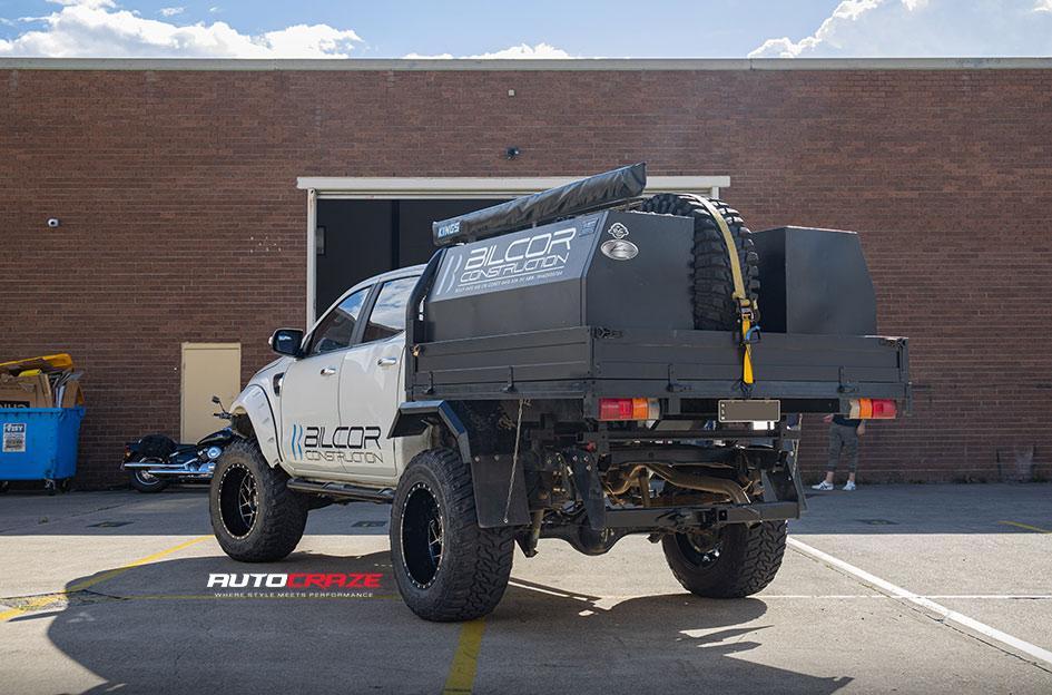FORD RANGER MO985 GLOSS BLACK MACHINED