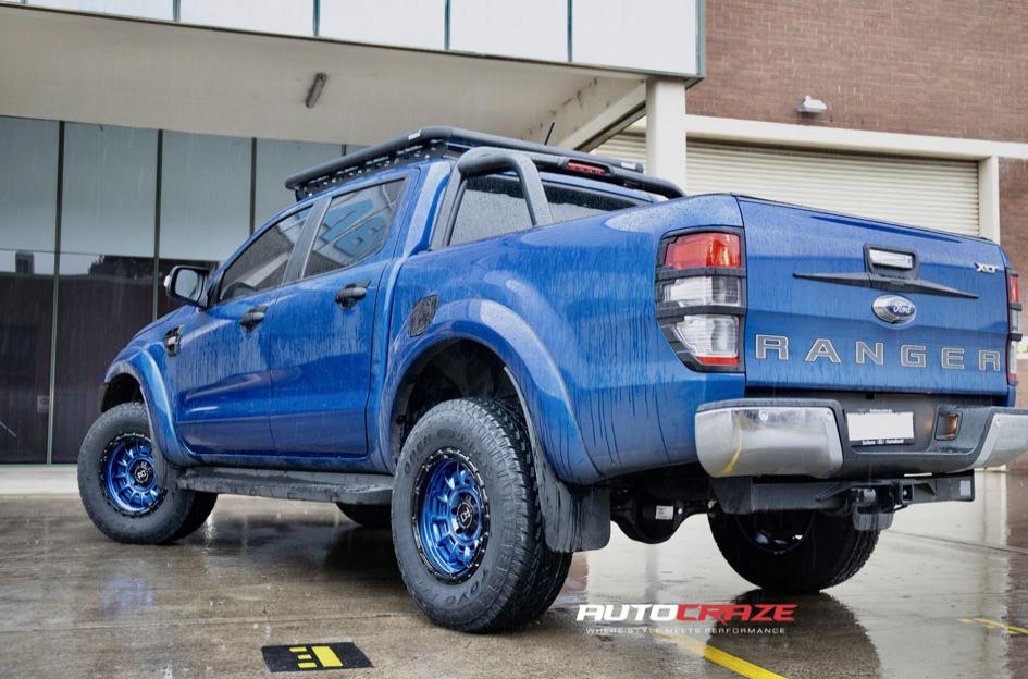 FORD RANGER LEGION COBALT BLUE BLACK LIP