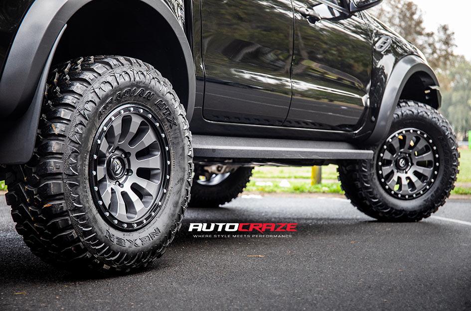 FORD RANGER RAPTOR TACTIC ANTHRACITE BLACK LIP