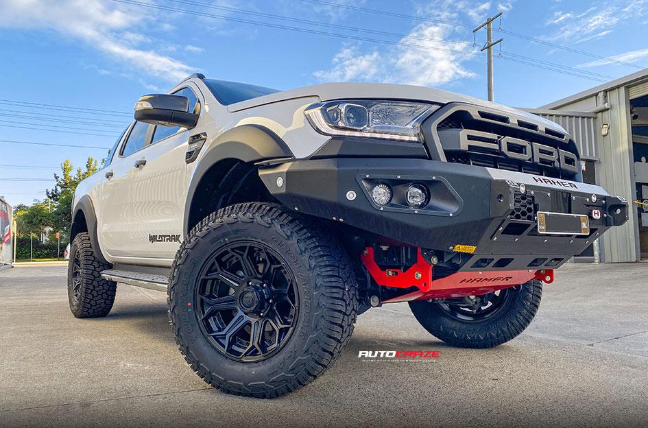 FORD RANGER SIEGE MATTE BLACK