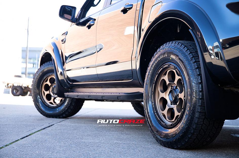 FORD RANGER DIRTY HARRY MATTE BRONZE BLACK LIP