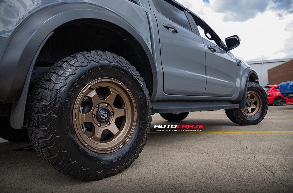 FORD RANGER RAPTOR SHOK BRONZE