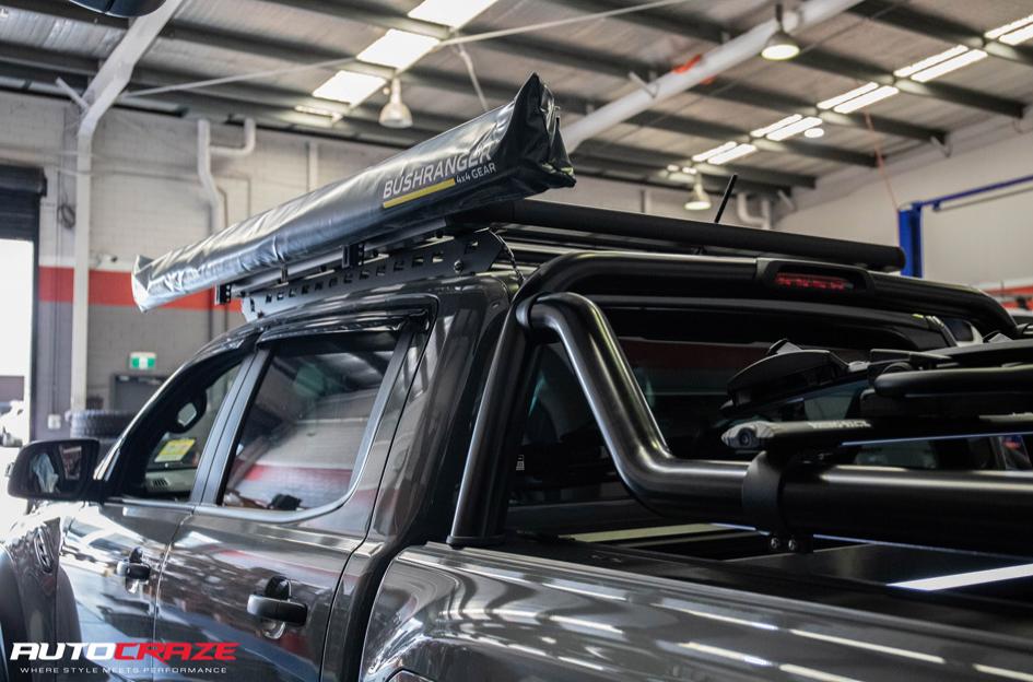 FORD RANGER RAPTOR LUXE GLOSS BLACK MACHINED GRAY TINT
