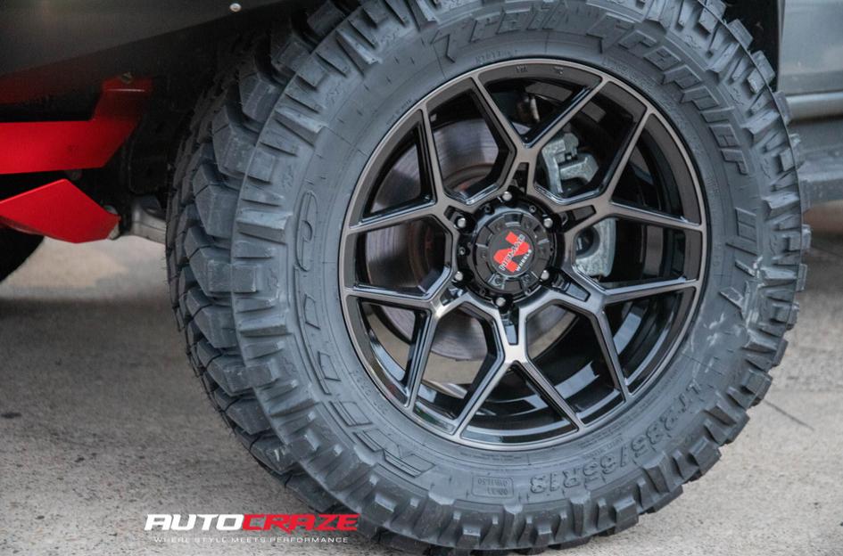 FORD RANGER RAPTOR SABBATH GLOSS BLACK TINTED FACE