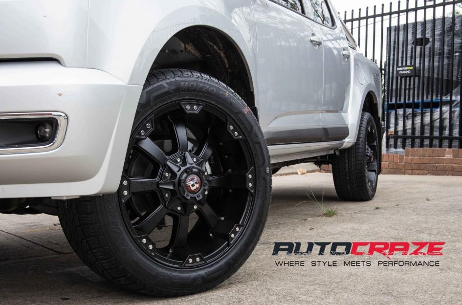 HOLDEN COLORADO MORAX FLAT BLACK