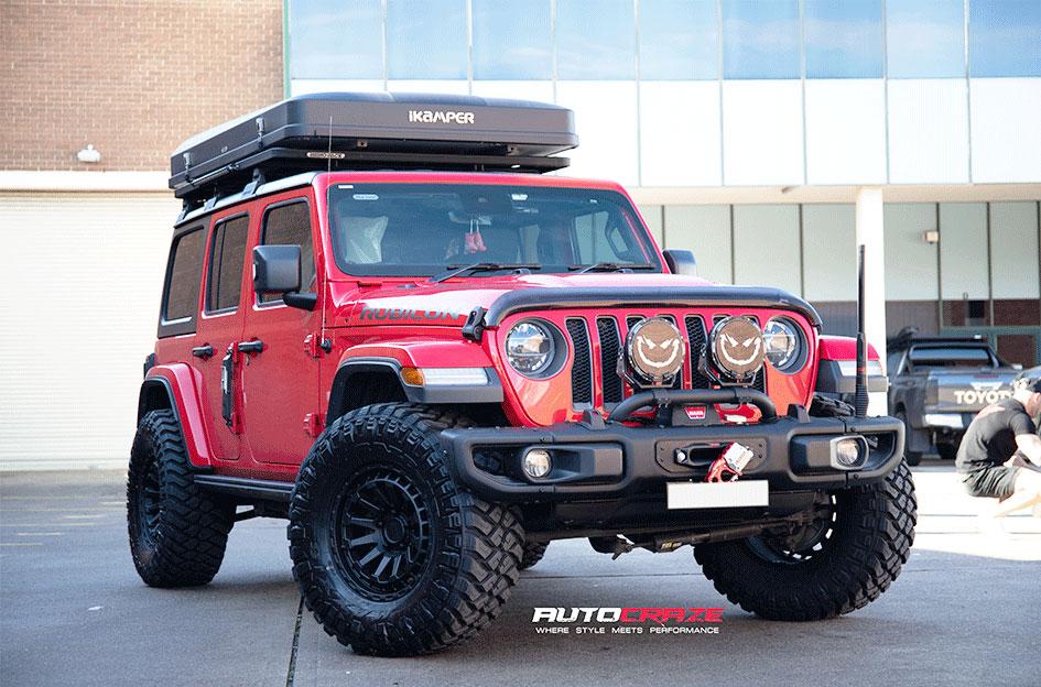 JEEP WRANGLER RAID MATTE BLACK
