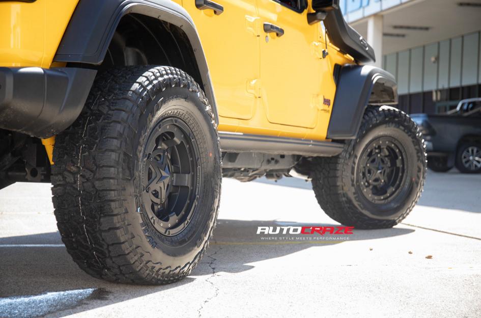 JEEP WRANGLER ROCKSTAR XD MATTE BLACK