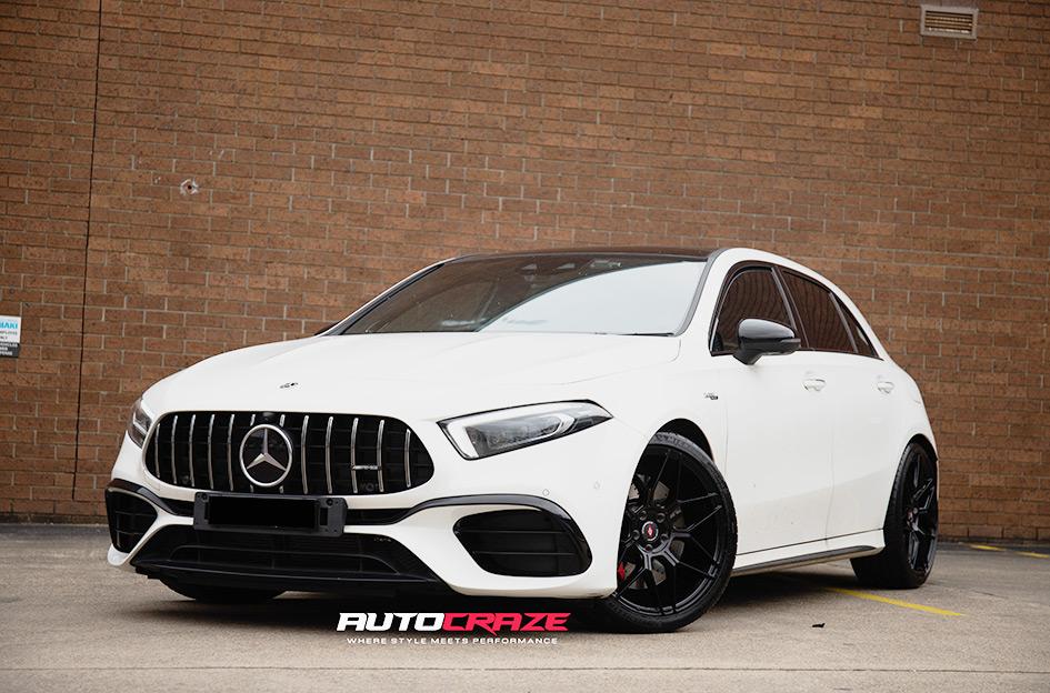 MERCEDES A45 AMG IFG 38 BLACK