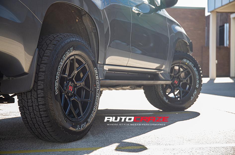MITSUBISHI PAJERO SABBATH MATTE BLACK