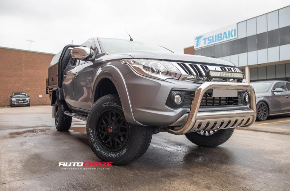 MITSUBISHI TRITON JUDGE MATTE BLACK