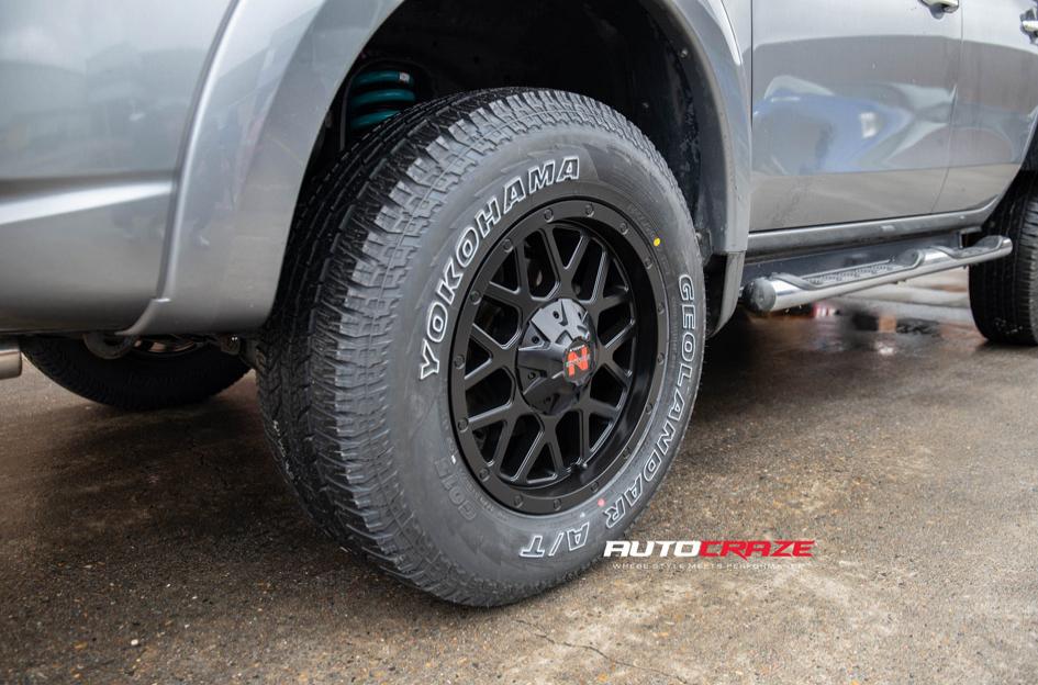 MITSUBISHI TRITON JUDGE MATTE BLACK