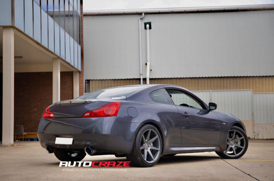 NISSAN SKYLINE 350GT IFG13 MATTE GUNMETAL 
