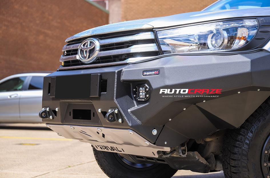 TOYOTA HILUX N80 4WD KM544 MESA SATIN BLACK GLOSS BLACK LIP
