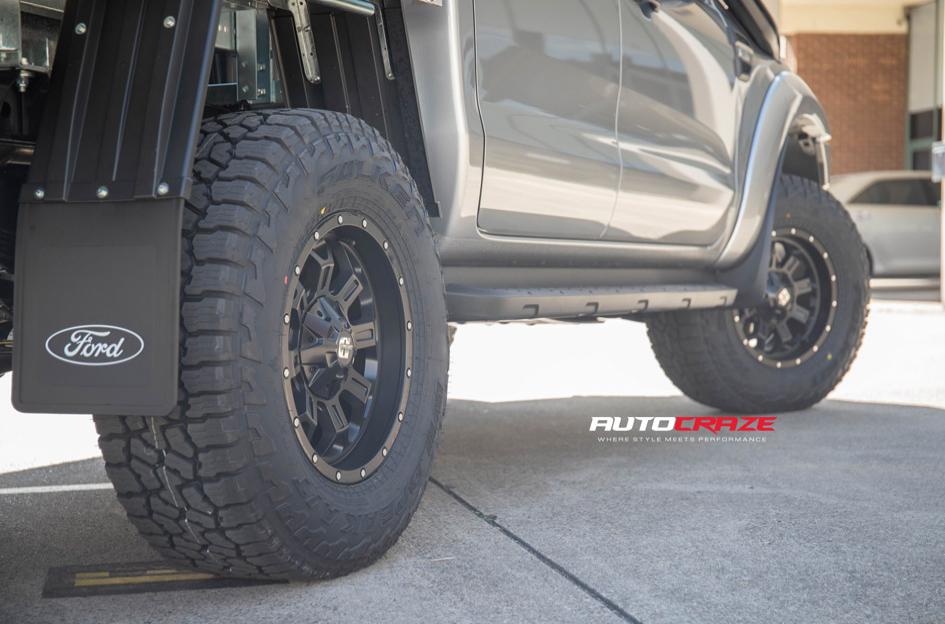 FORD RANGER HURRICANE MATTE BLACK
