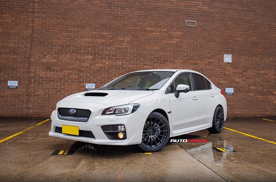 SUBARU WRX SF09 SATIN BLACK