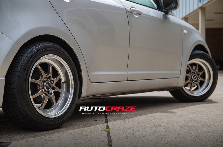 SUZUKI SWIFT TUNING BRONZE POLISHED LIP