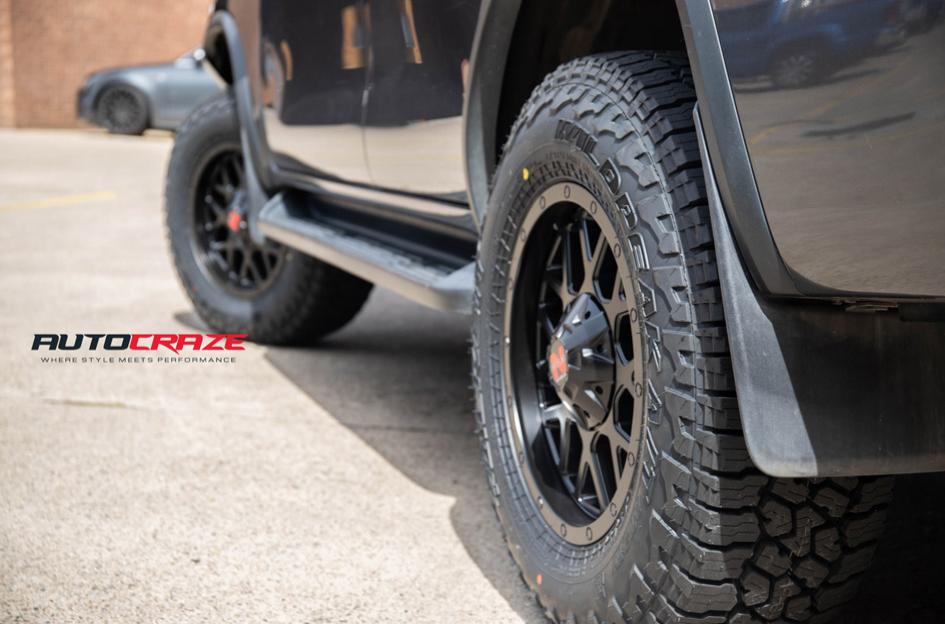 TOYOTA FORTUNER JUDGE MATTE BLACK