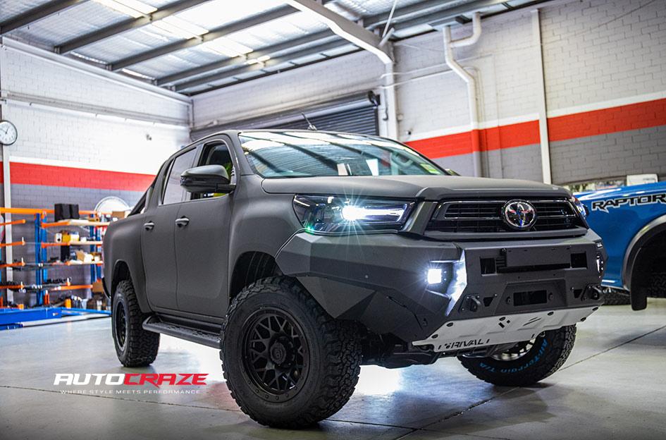 TOYOTA HILUX N80 4WD CHAOS SATIN BLACK