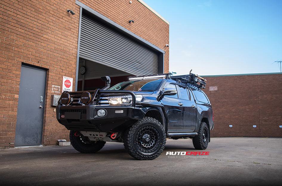 TOYOTA HILUX N80 4WD ZOMBIE SATIN BLACK