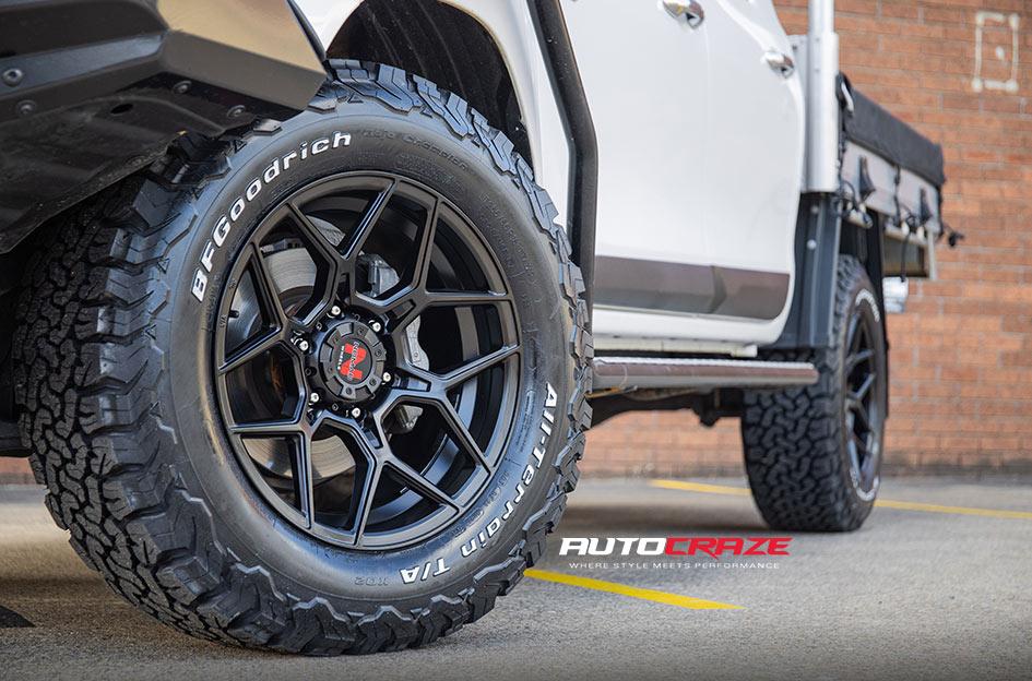 TOYOTA HILUX 4WD SABBATH MATTE BLACK